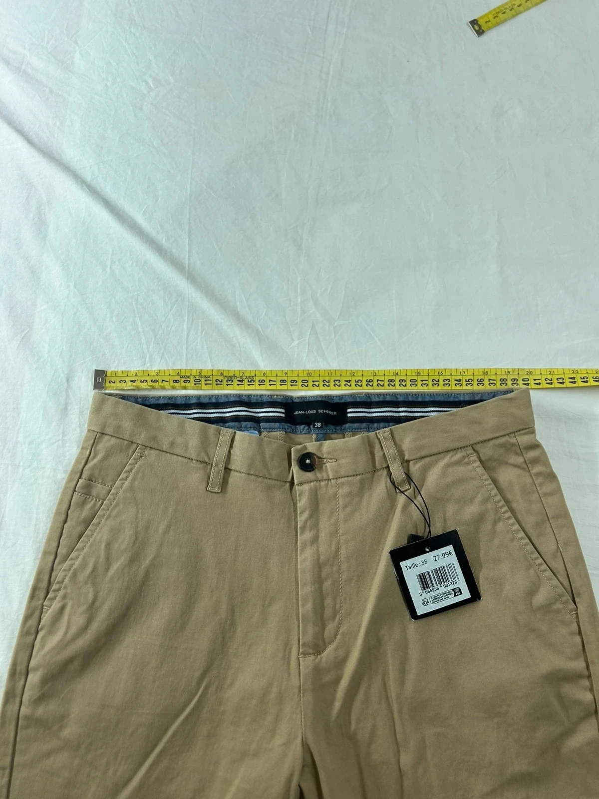 Chino vintage bege Jean-Louis Scherrer – photo 7